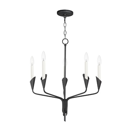 Maxim Lighting Calyx 5-Light Chandelier 24345BK